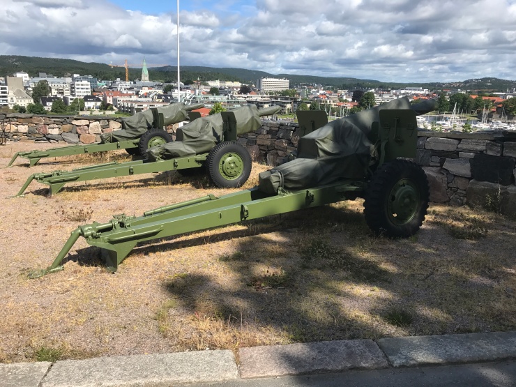 Kristiansand - June 2017 - cannons